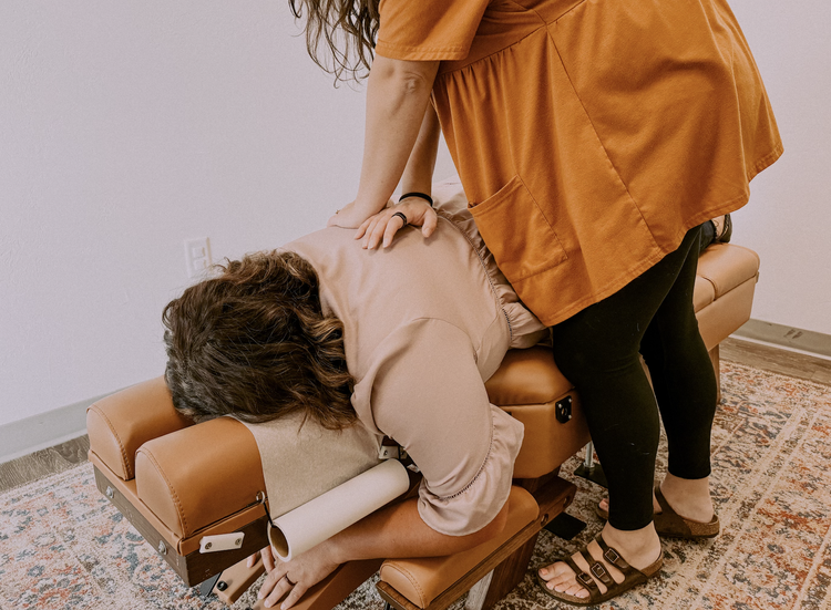 Chiropractic adjustment for all ages at Grove Chiropractic Co.